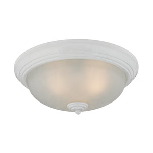 ELK Home - 7013FM/40 - Three Light Flush Mount - Huntington - White