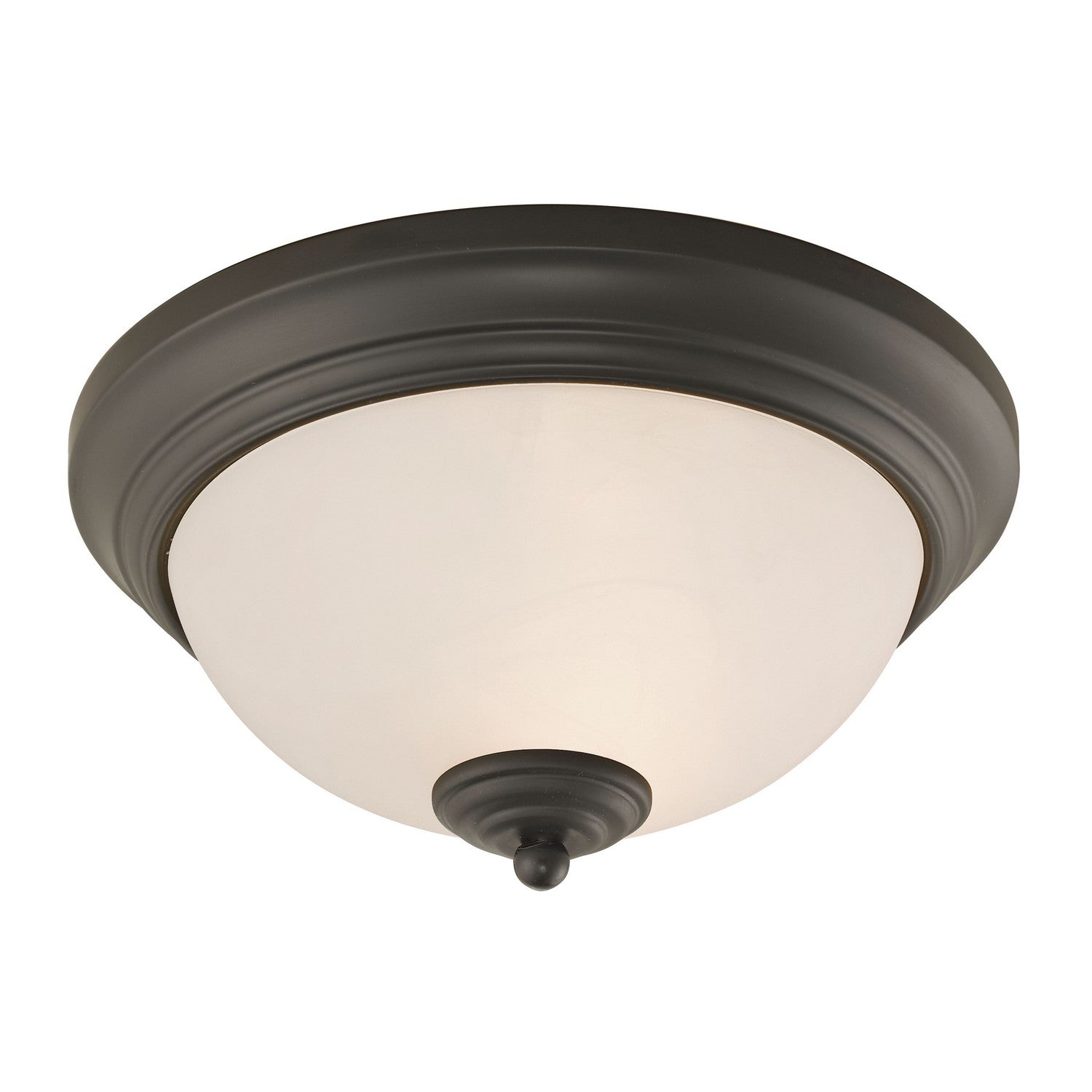 ELK Home - 7052FM/10 - Two Light Flush Mount - Huntington - Oil Rubbed Bronze