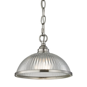 ELK Home - 7661PS/20 - One Light Flush Mount - Liberty Park - Brushed Nickel