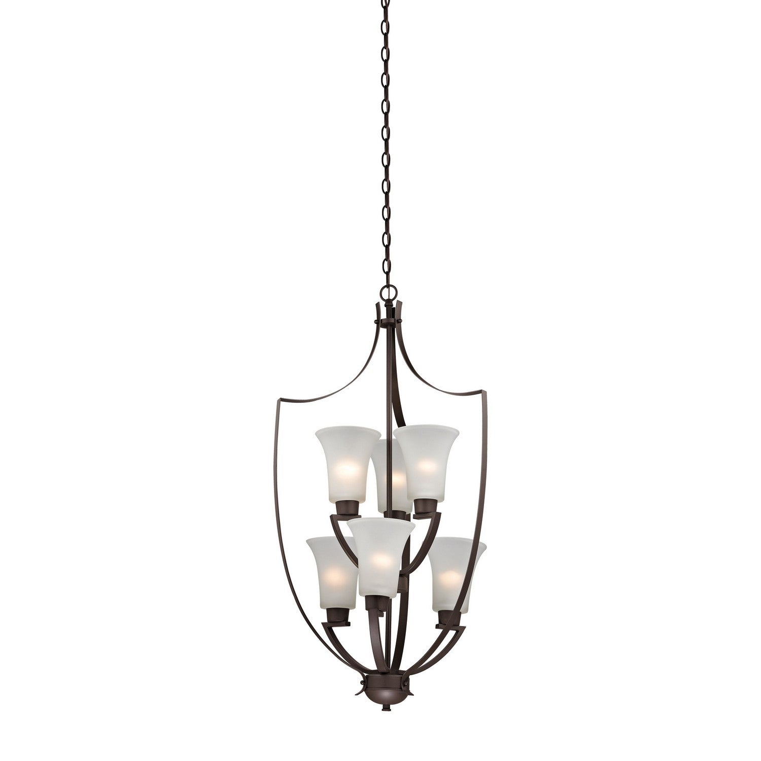 ELK Home - 7726FY/10 - Six Light Chandelier - Foyer - Oil Rubbed Bronze