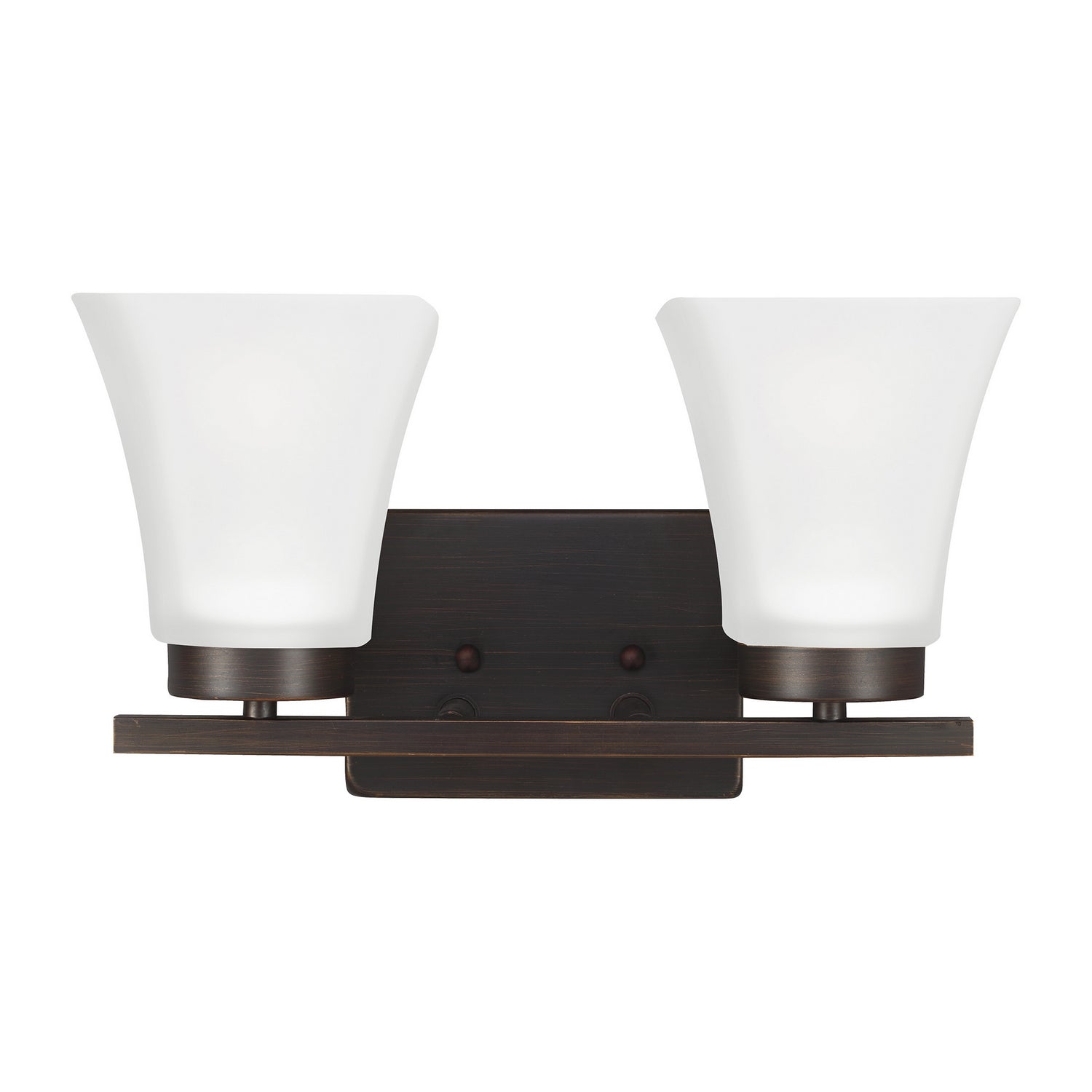 Generation Lighting. - 4411602-710 - Two Light Wall / Bath - Bayfield - Bronze