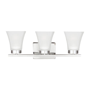 Generation Lighting. - 4411603-05 - Three Light Wall / Bath - Bayfield - Chrome