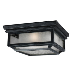 Visual Comfort Studio - OL10613DWZ - Two Light Flush Mount - Shepherd - Dark Weathered Zinc