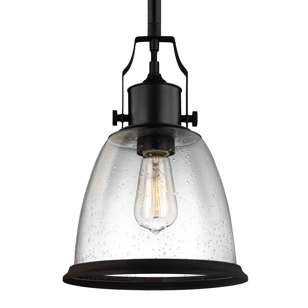 Generation Lighting. - P1355ORB - One Light Pendant - Hobson - Oil Rubbed Bronze