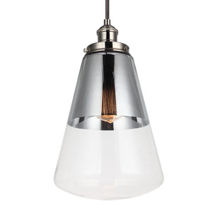 Visual Comfort Studio - P1373PN - One Light Pendant - Waveform - Polished Nickel