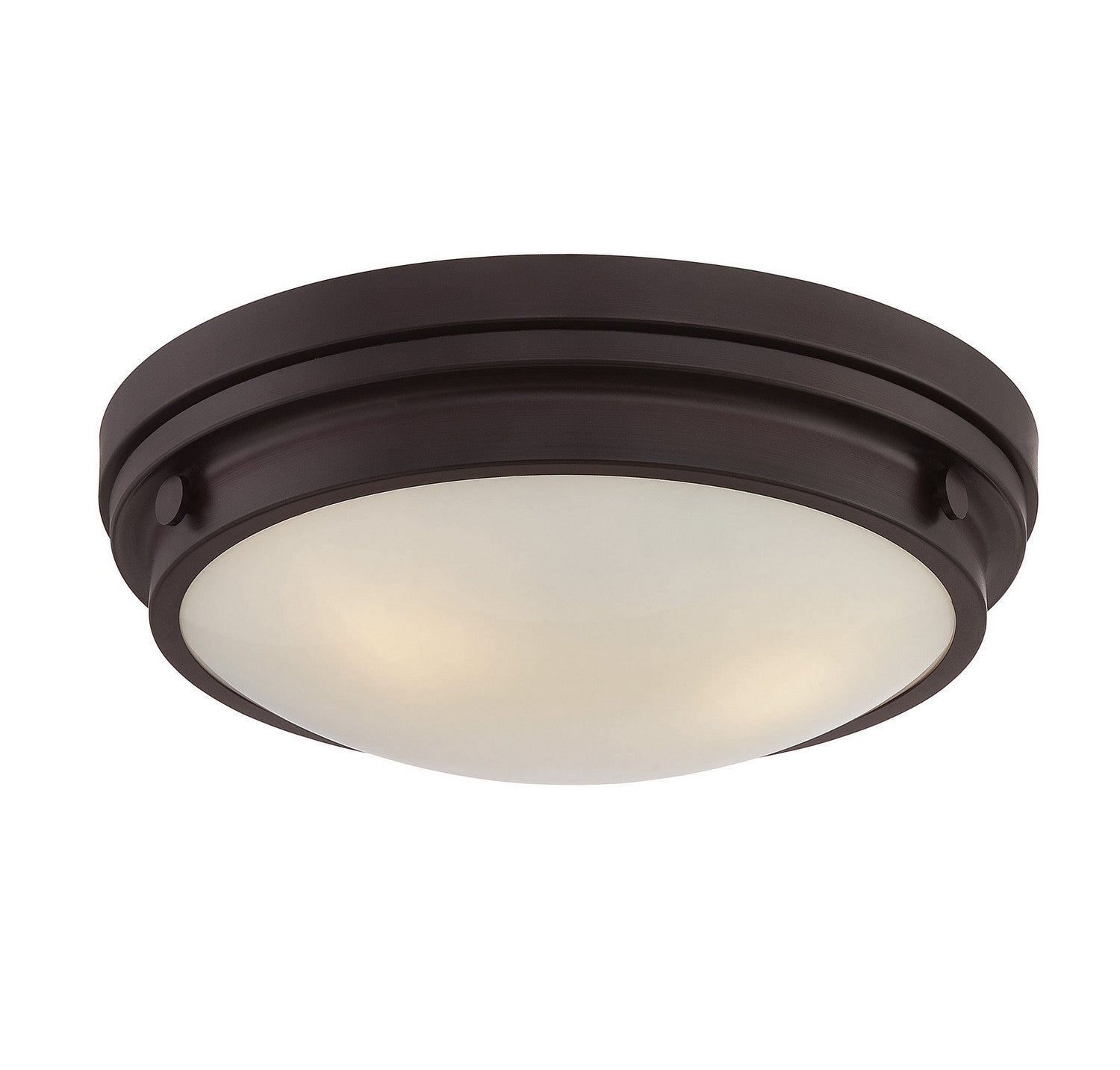 Savoy House - 6-3350-16-13 - Three Light Flush Mount - Lucerne - English Bronze