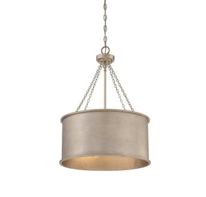 Savoy House - 7-487-4-53 - Four Light Pendant - Rochester - Silver Patina