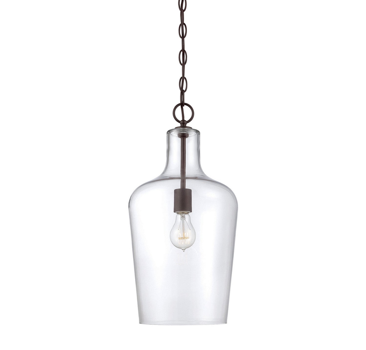 Savoy House - 7-702-1-13 - One Light Pendant - Franklin - English Bronze