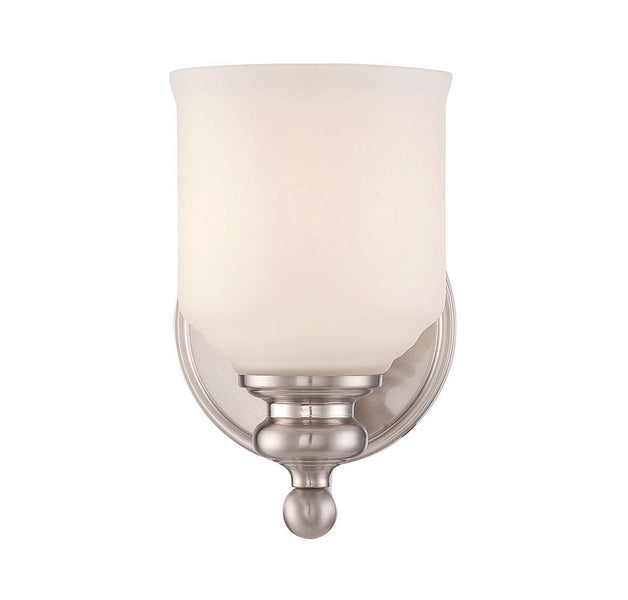 Savoy House - 9-6836-1-SN - One Light Wall Sconce - Melrose - Satin Nickel