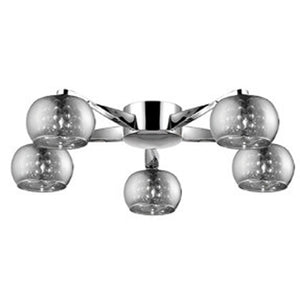 Access - 52119-CH/MIR - Five Light Flush Mount - Glam - Chrome