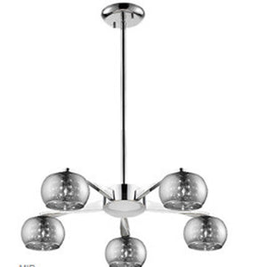 Access - 52120-CH/MIR - Five Light Chandelier - Glam - Chrome