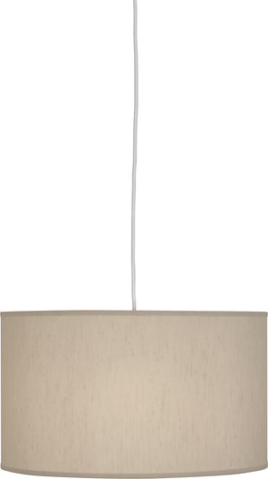 Robert Abbey - B168 - One Light Pendant - Elena - Painted White