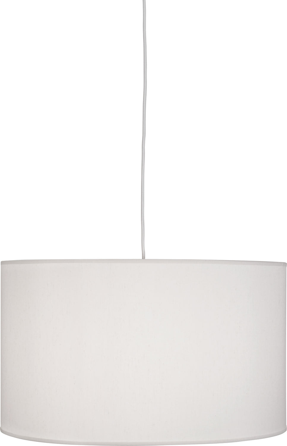 Robert Abbey - W169 - One Light Pendant - Elena - Painted White