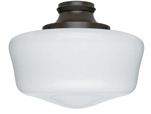 Hunter - 99166 - One Light Fan Light Kit - Original - Chestnut Brown