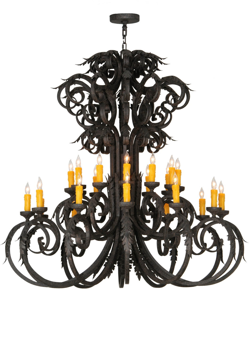 Meyda Tiffany - 141577 - 24 Light Chandelier - Serratina - Custom