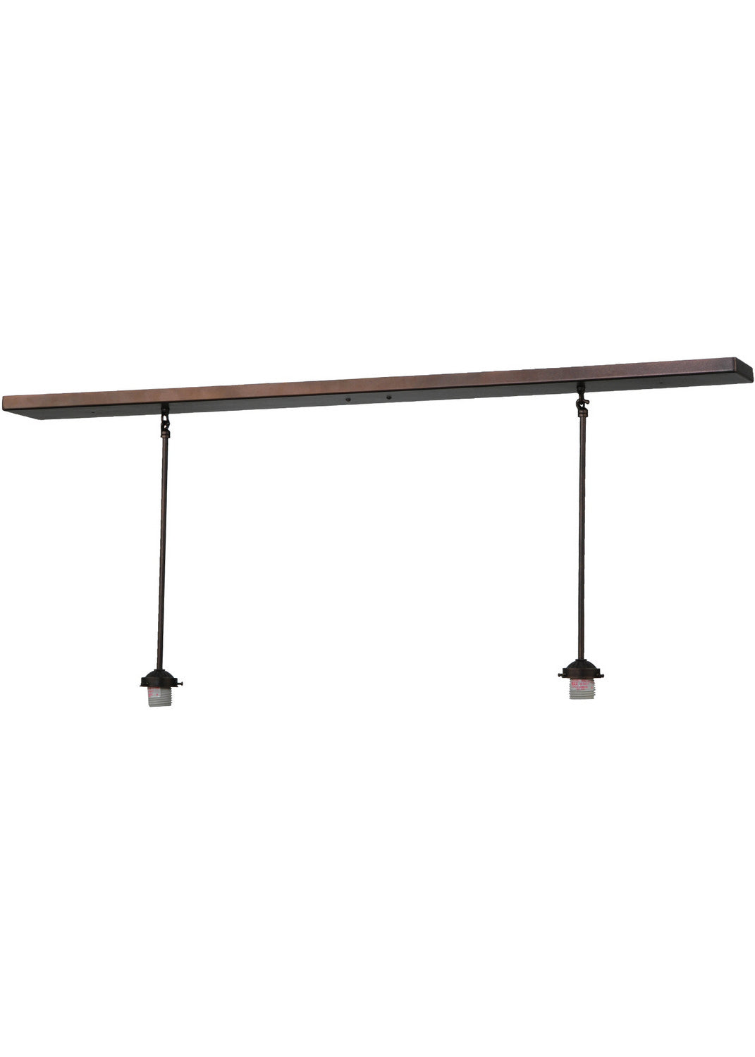 Meyda Tiffany - 142923 - Two Light Pendant Set - Shirley - Mahogany Bronze