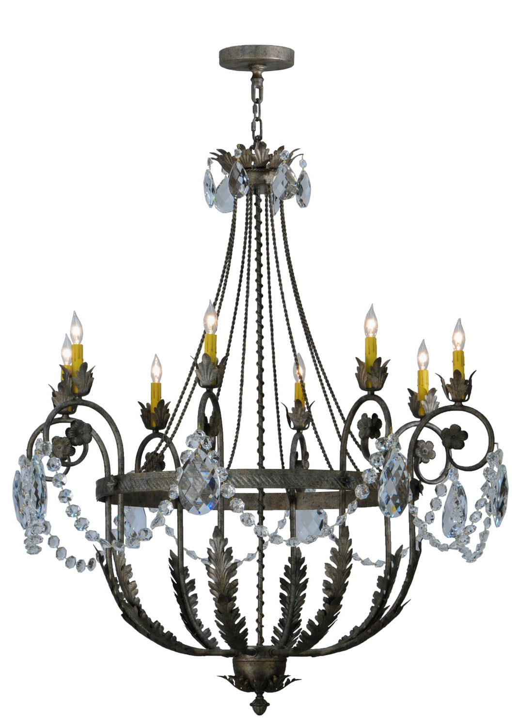 Meyda Tiffany - 143218 - Eight Light Chandelier - Antonia - Corinth