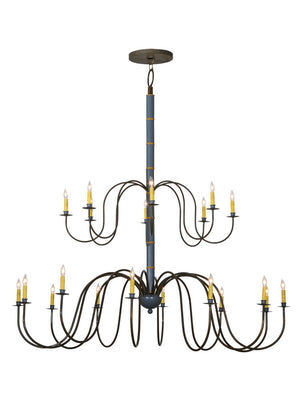 Meyda Tiffany - 143566 - 20 Light Chandelier - Marseille - Custom,Antique Brass