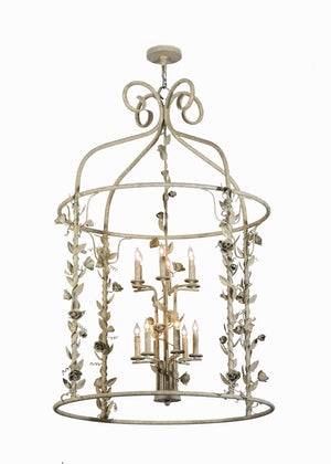 Meyda Tiffany - 145288 - 12 Light Pendant - Rosa - Tuscan Ivory