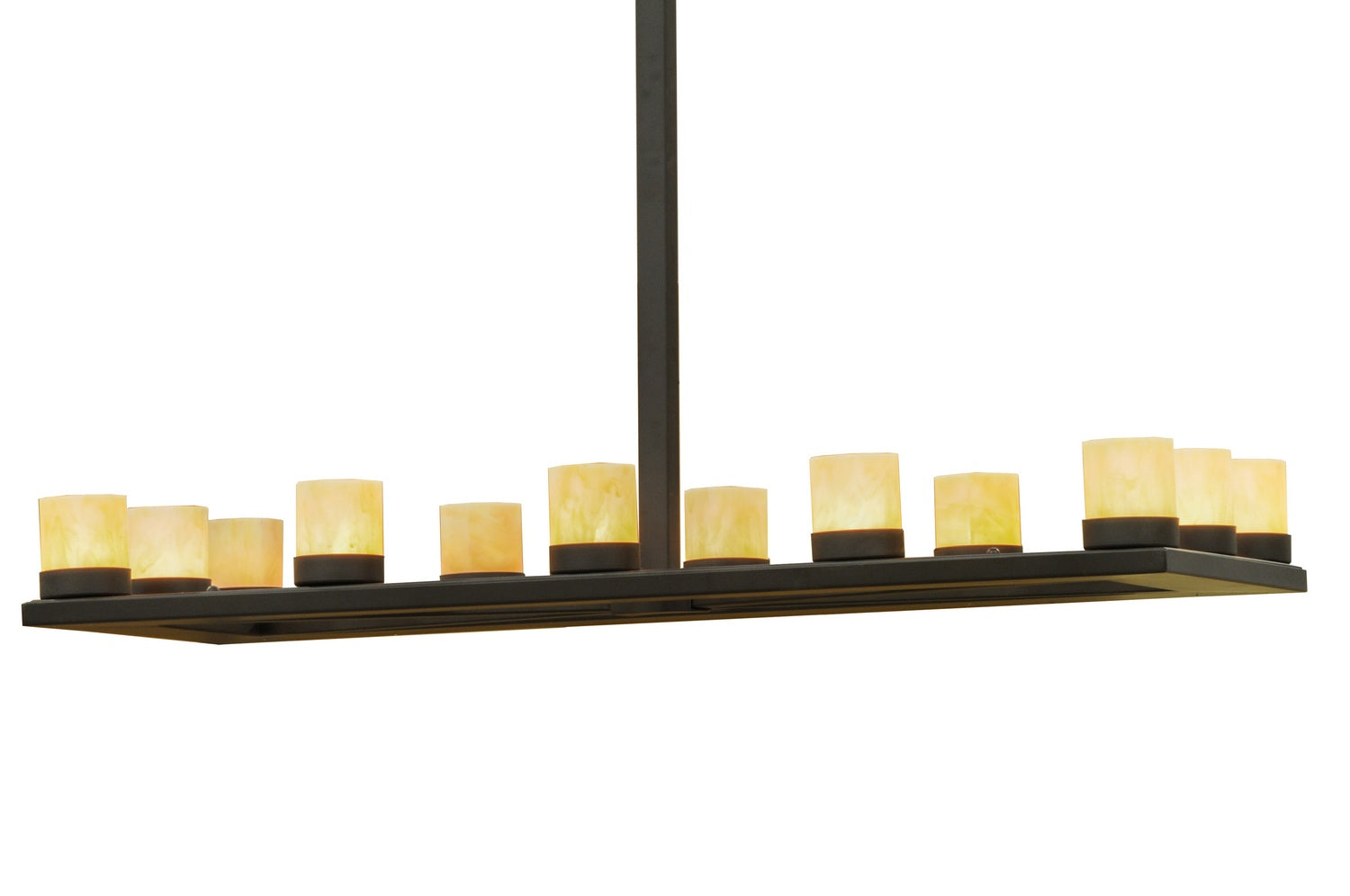 Meyda Tiffany - 145638 - 12 Light Chandelier - Stratum - Oil Rubbed Bronze