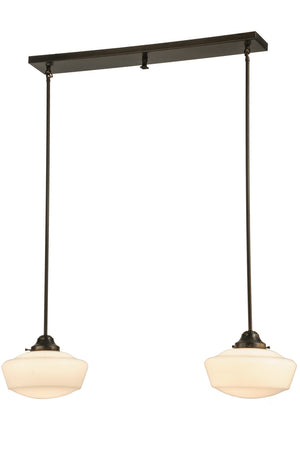 Meyda Tiffany - 147635 - Two Light Island Pendant - Revival - Craftsman Brown