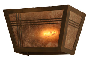 Meyda Tiffany - 147822 - One Light Wall Sconce - Triangulator - Antique Copper