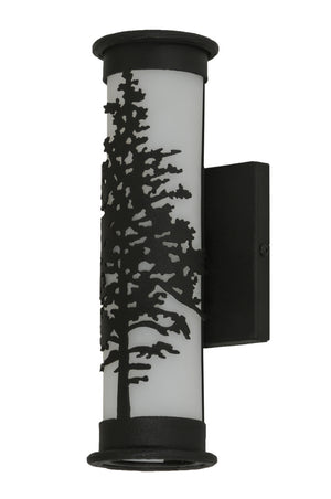 Meyda Tiffany - 148574 - Two Light Wall Sconce - Tamarack - Textured Black