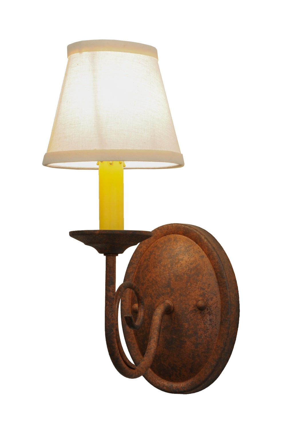 Meyda Tiffany - 149664 - One Light Wall Sconce - Jenna - Rust,Custom