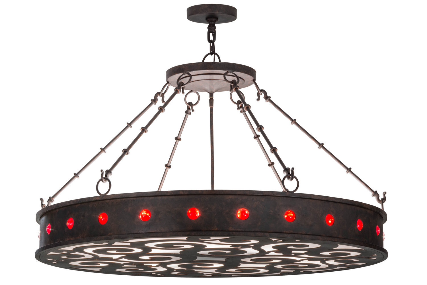 Meyda Tiffany - 150383 - 16 Light Pendant - Jules - Cajun Spice