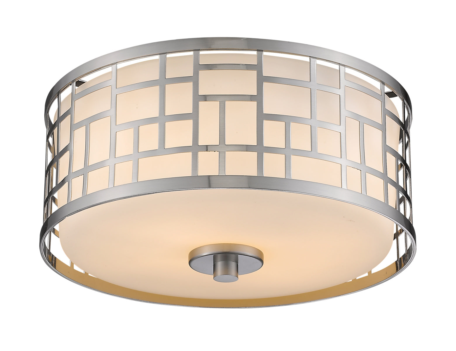 Z-Lite - 330F12-BN - Two Light Flush Mount - Elea - Brushed Nickel