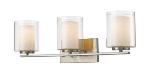 Z-Lite - 426-3V-BN - Three Light Vanity - Willow - Brushed Nickel