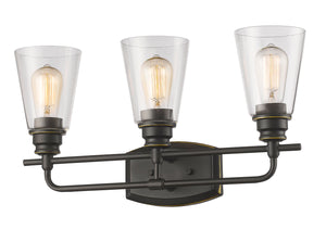 Z-Lite - 428-3V-OB - Three Light Vanity - Annora - Olde Bronze