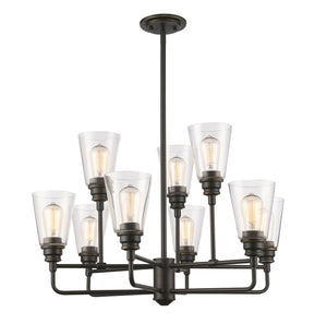 Z-Lite - 428-9-OB - Nine Light Chandelier - Annora - Olde Bronze