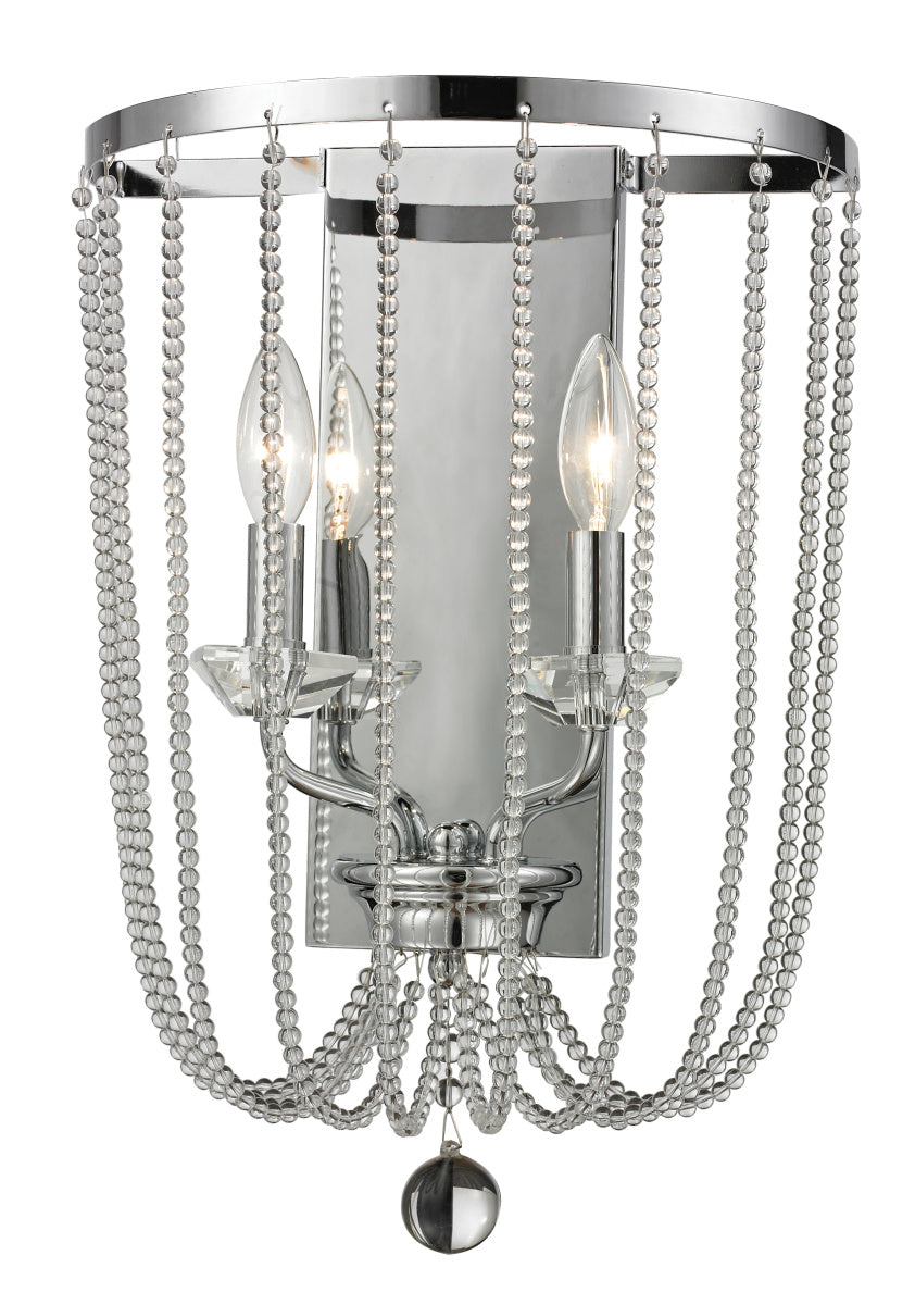 Z-Lite - 429-2W-CH - Two Light Wall Sconce - Serenade - Chrome