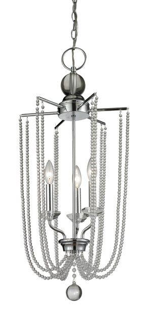 Z-Lite - 429-3C-CH - Three Light Chandelier - Serenade - Chrome