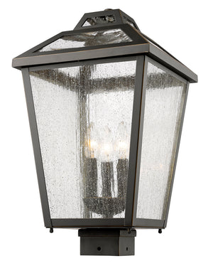 Z-Lite - 539PHBS-ORB - Three Light Outdoor Post Mount Fixture - Bayland - Oil Rubbed Bronze