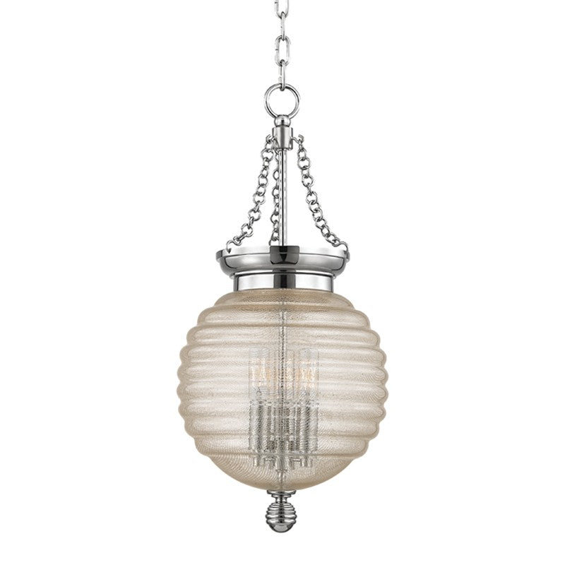 Hudson Valley - 3210-PN - Three Light Pendant - Coolidge - Polished Nickel