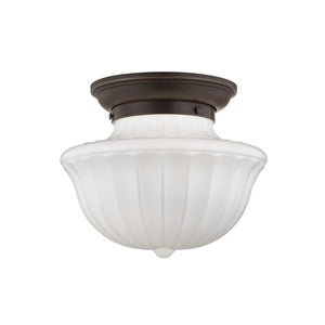 Hudson Valley - 5012F-OB - One Light Flush Mount - Dutchess - Old Bronze