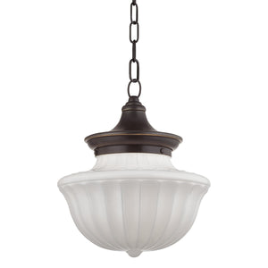 Hudson Valley - 5012-OB - One Light Pendant - Dutchess - Old Bronze