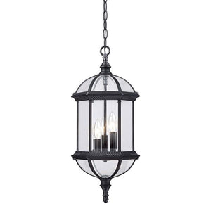 Acclaim Lighting - 5274BK - Three Light Hanging Lantern - Dover - Matte Black