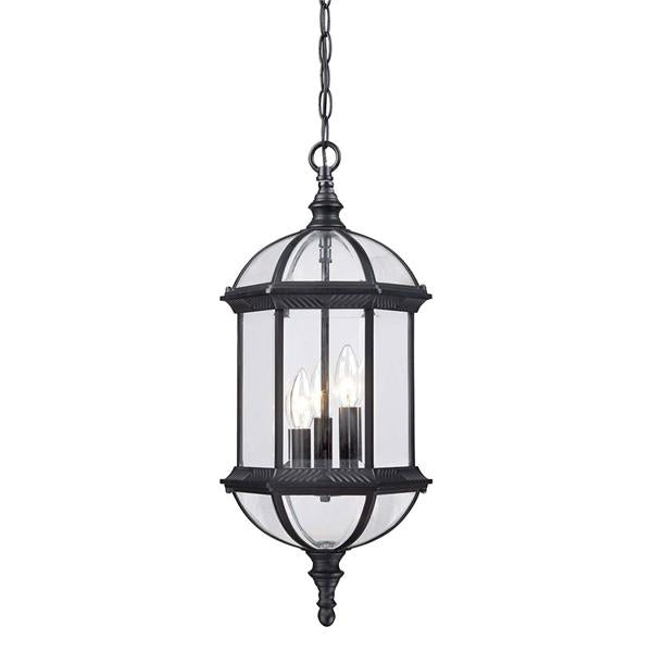 Acclaim Lighting - 5274BK - Three Light Hanging Lantern - Dover - Matte Black