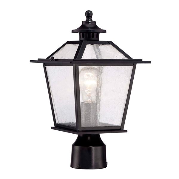 Acclaim Lighting - 9707BK - One Light Post Mount - Salem - Matte Black