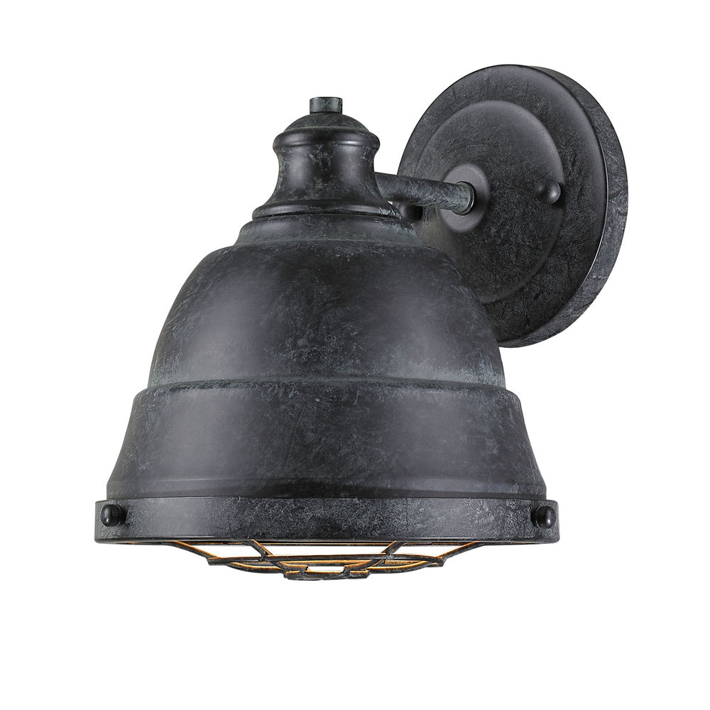 Golden - 7312-1W BP - One Light Wall Sconce - Bartlett BP - Black Patina