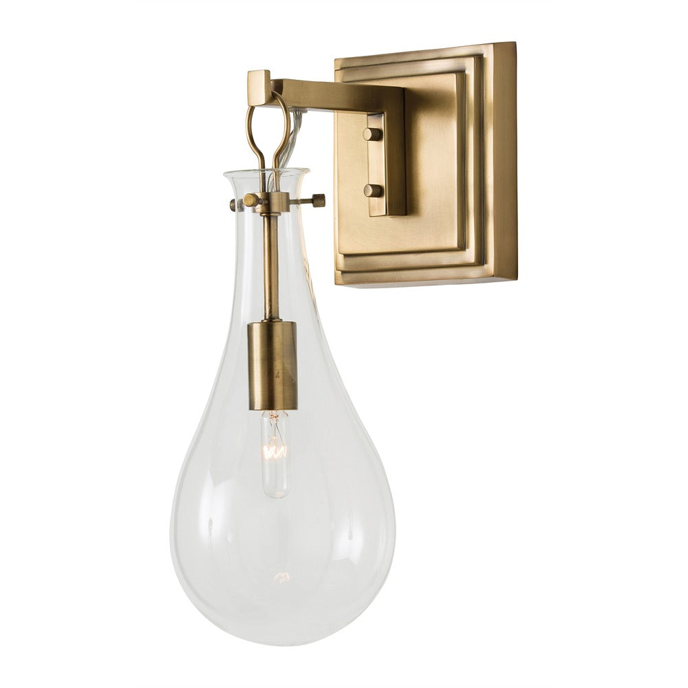 Arteriors - 49986 - One Light Wall Sconce - Sabine - Antique Brass