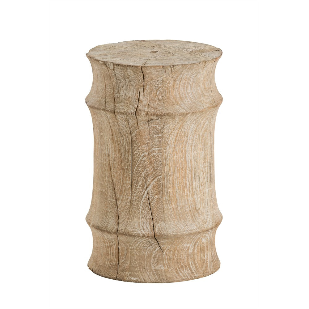 Arteriors - 6310 - Stool - Jesup - Limed Wash