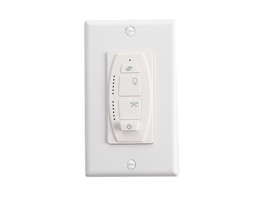 Kichler - 370036IVTR - 6 Speed DC Wall Transmitter - Accessory - Ivory