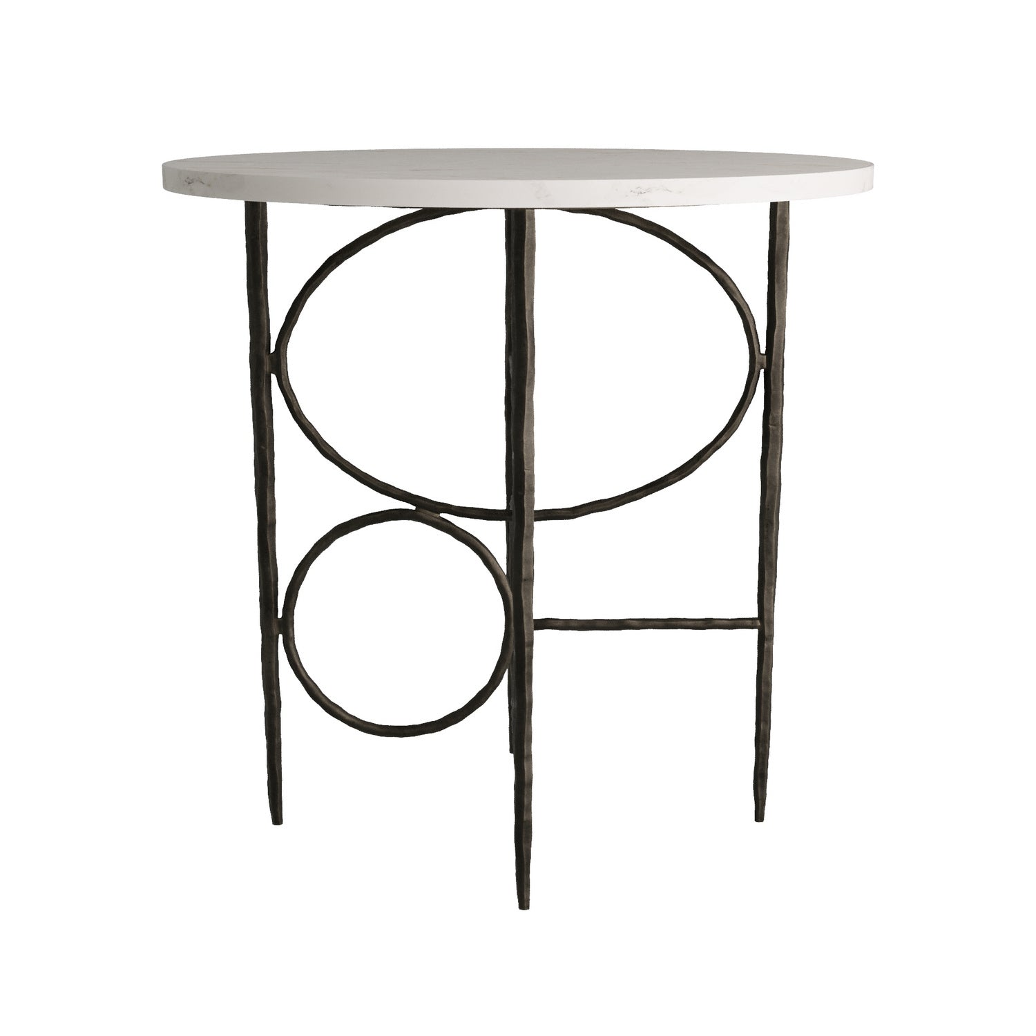 Arteriors - 6976 - End Table - Simeon - White