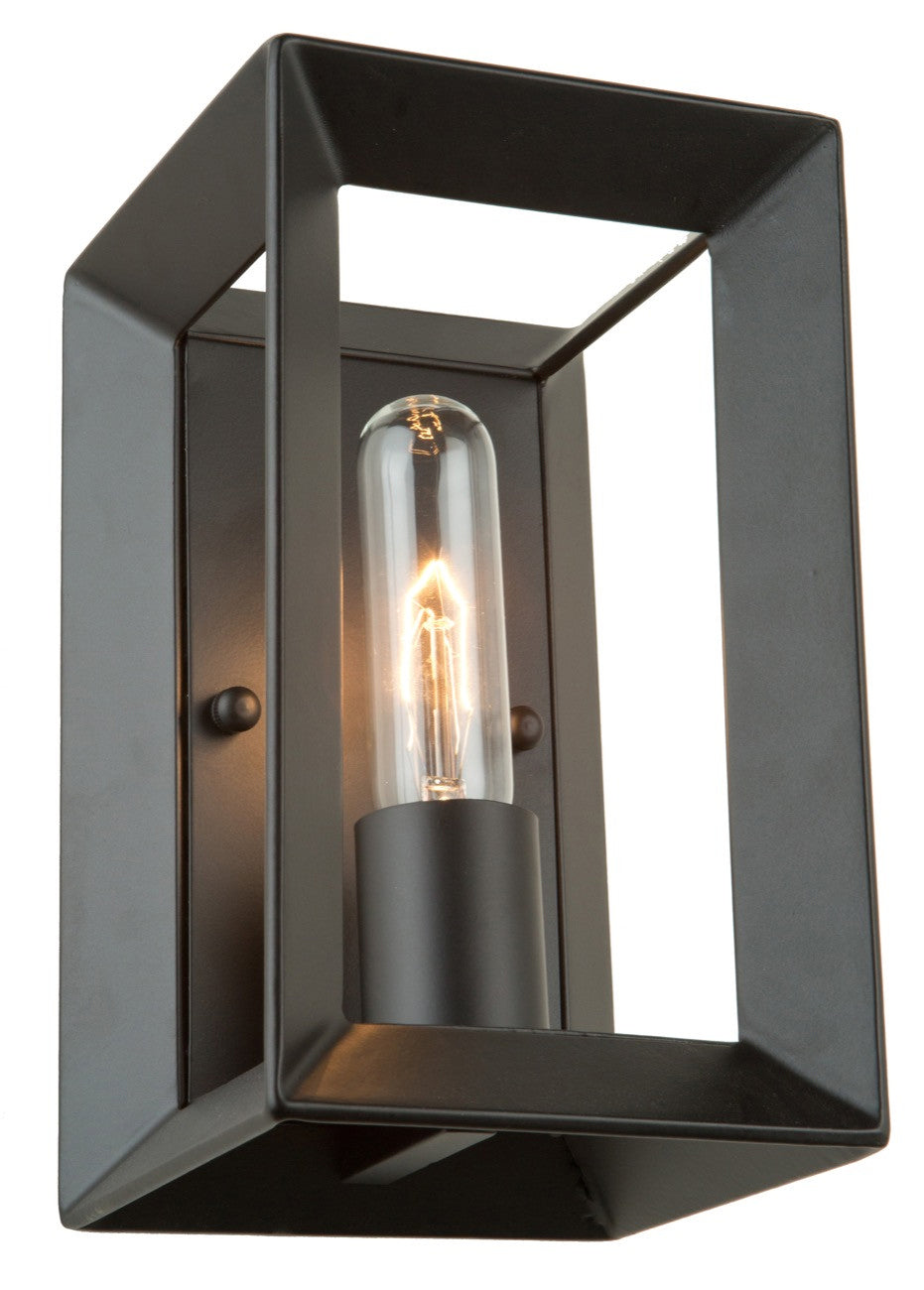 Artcraft - AC10060 - One Light Wall Sconce - Vineyard - Matte Black