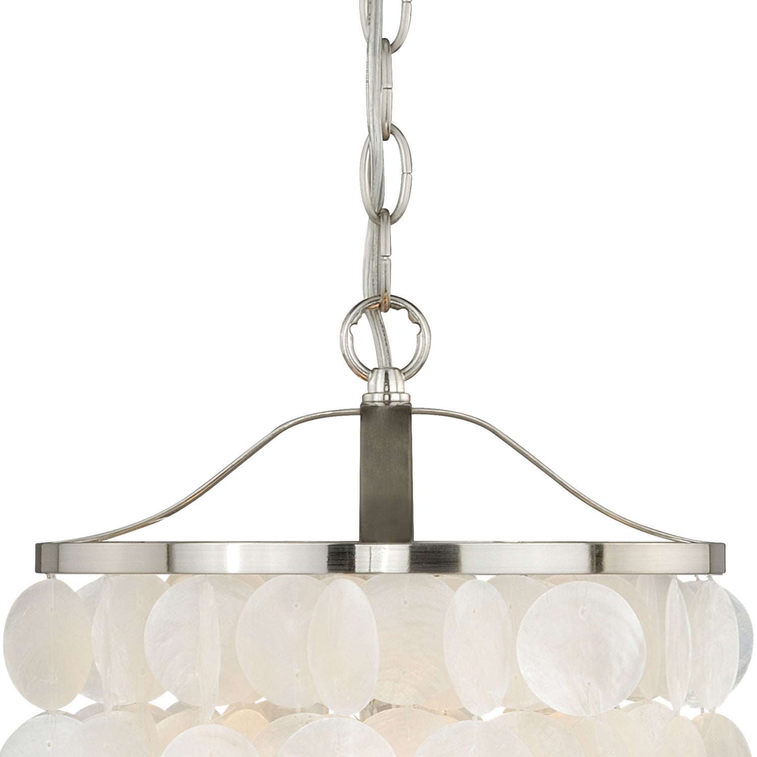 Vaxcel - P0138 - One Light Pendant - Elsa - Satin Nickel