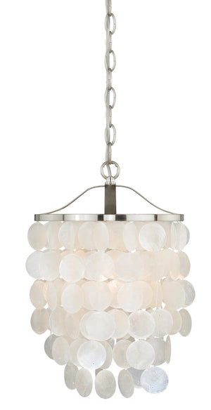 Vaxcel - P0138 - One Light Pendant - Elsa - Satin Nickel